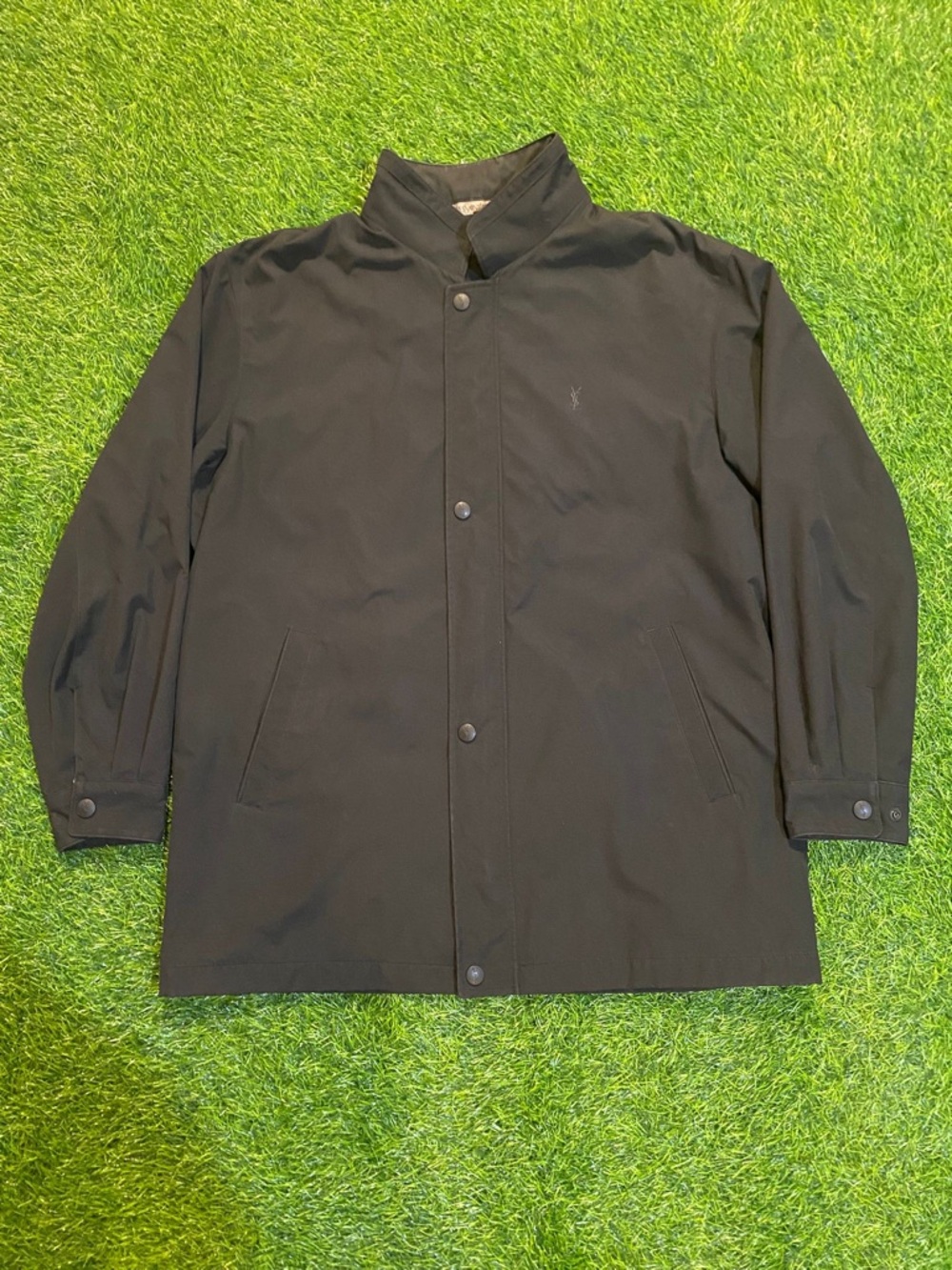 Vintage YSL Yves Saint Laurent pour homme embroidered jacket size 100